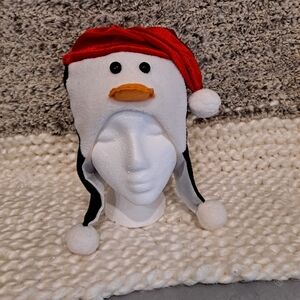 Festive Penguin Winter Hat